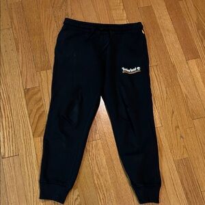 Timberland men’s sz M Black Logo Joggers